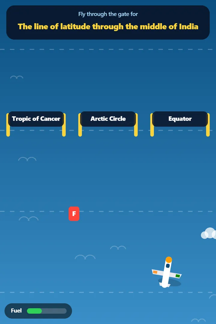 India Explorer being played
